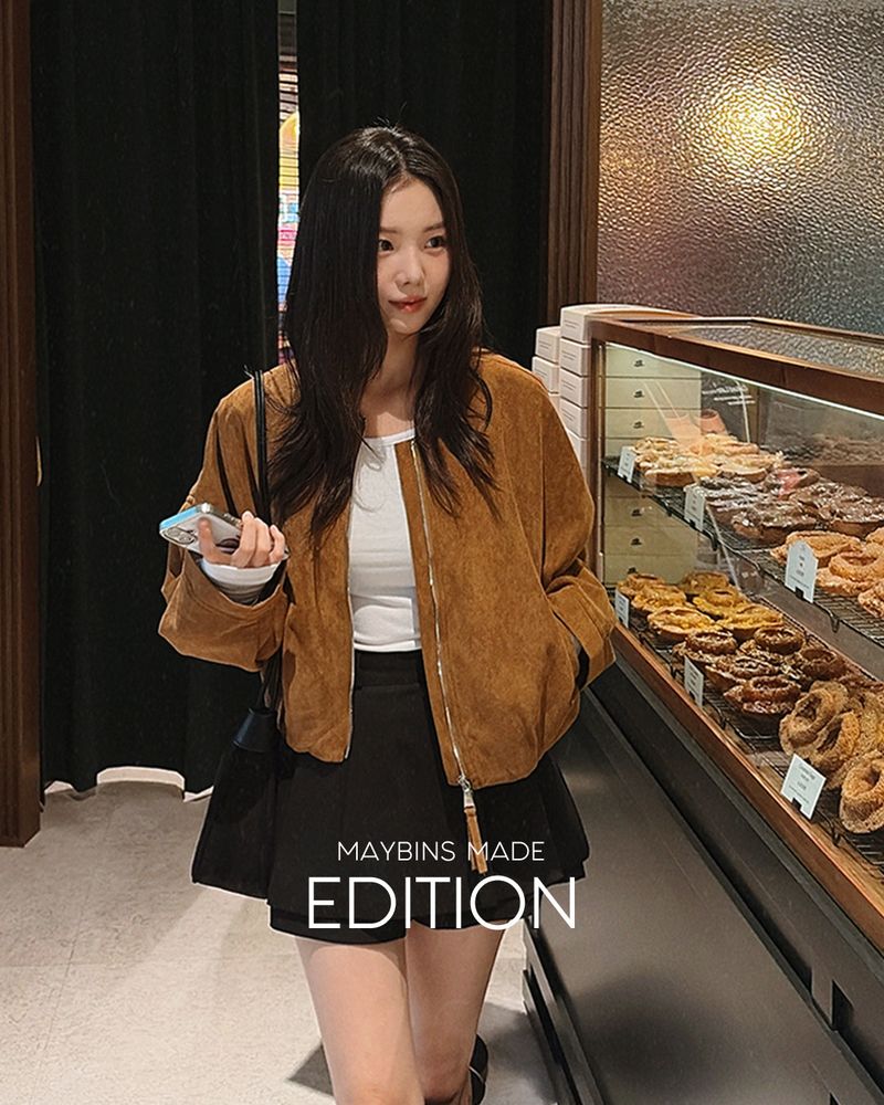 MAYBINS（メイビンス）の「[MADE] Dorell Suede Zip-Up Jacket（Jackets/Outerwear）」
