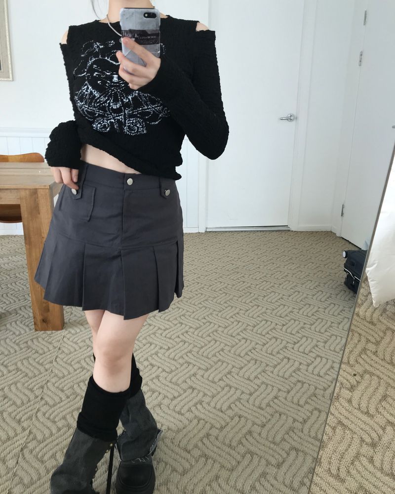 Heart Lock Cutout T-shirt