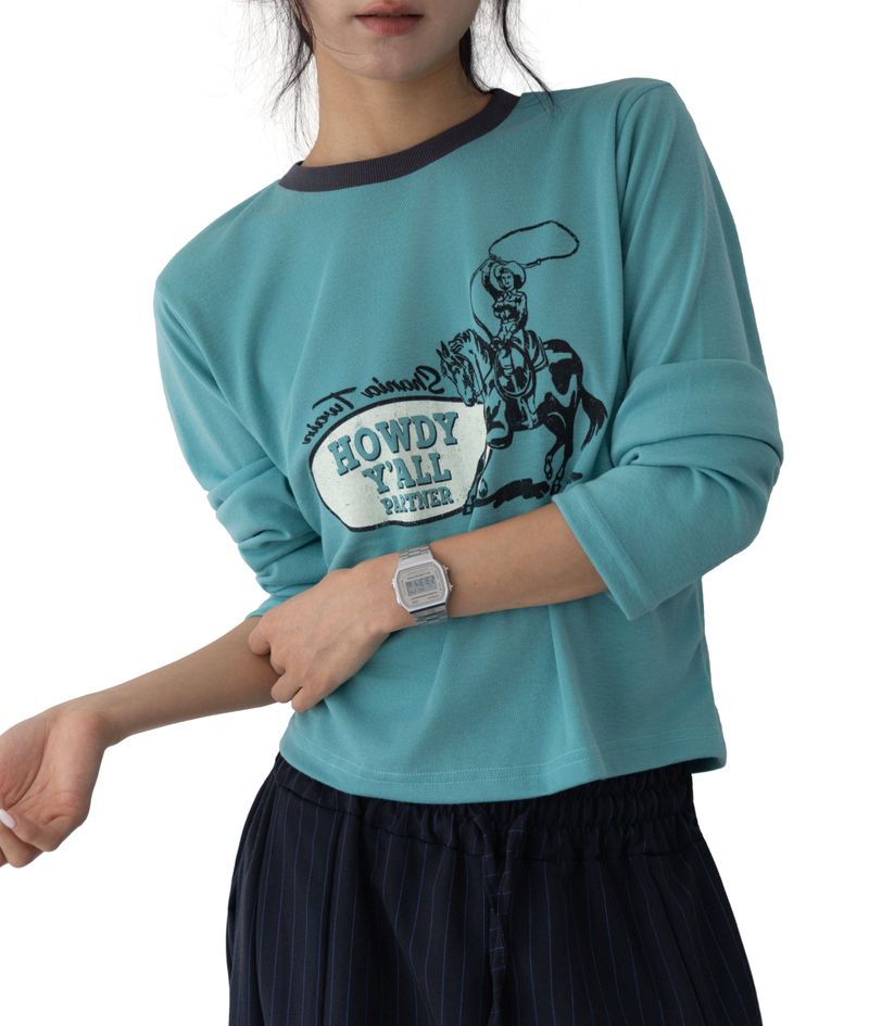 Howdy Ringer T-Shirt