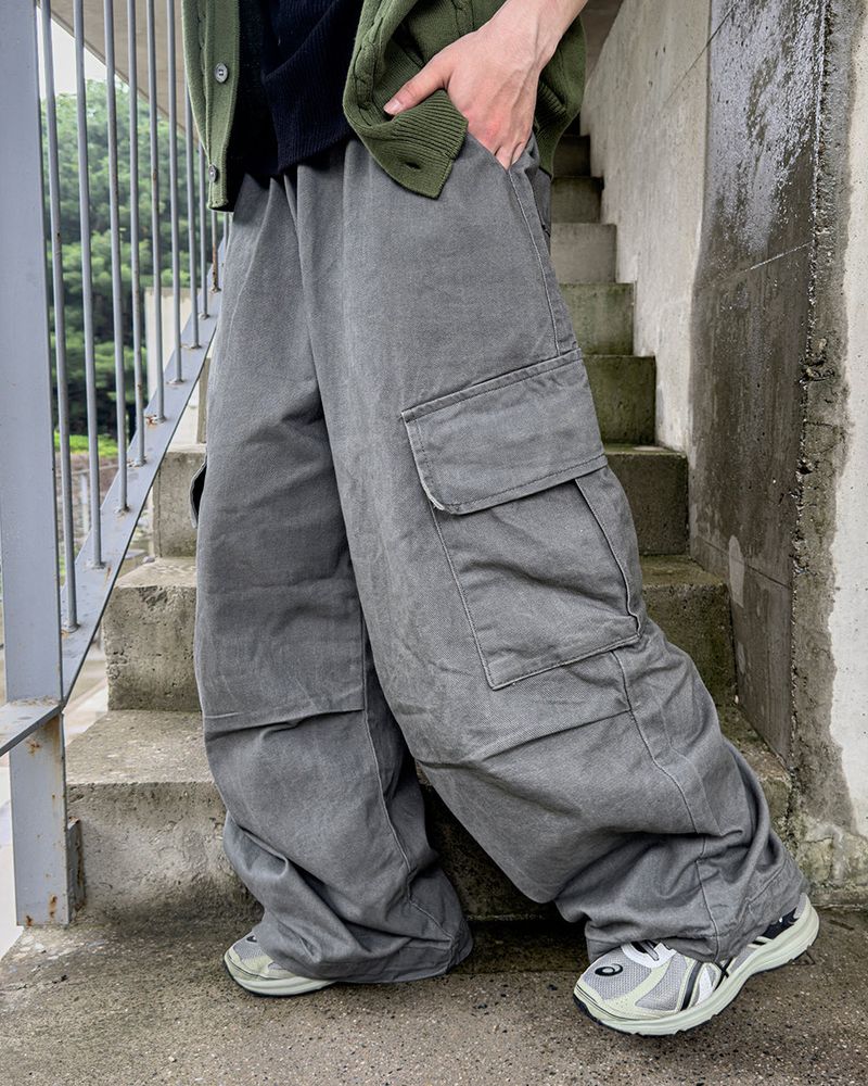Kabl Hilter Wide Cargo Pants