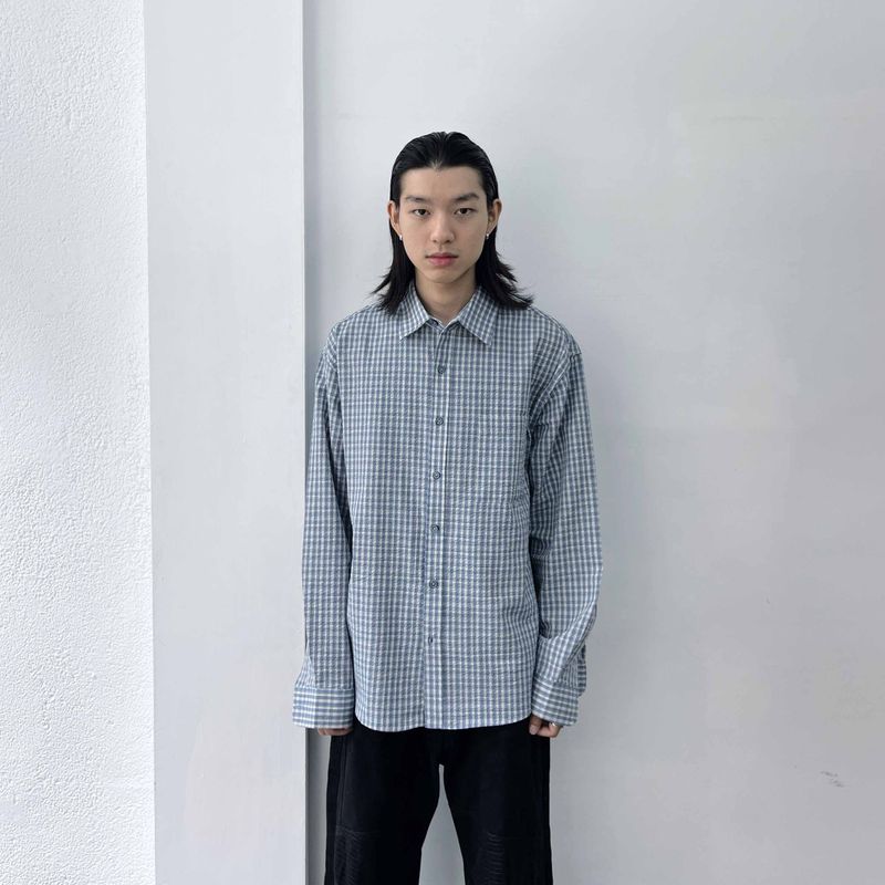 Airy Micro Check Shirt