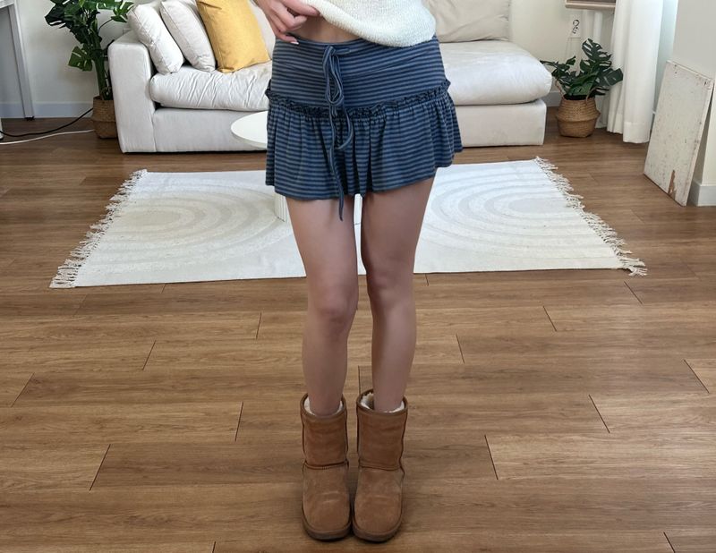 joy shirring skirt