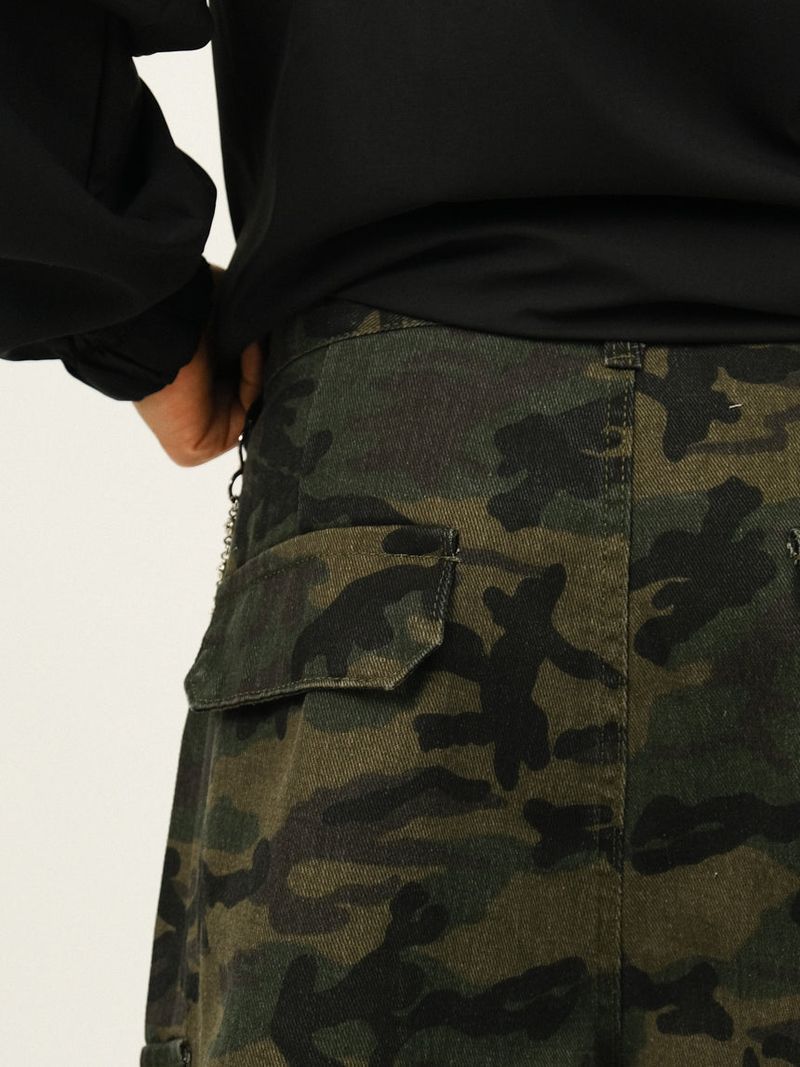 KEY Camouflage Military Cargo Pants