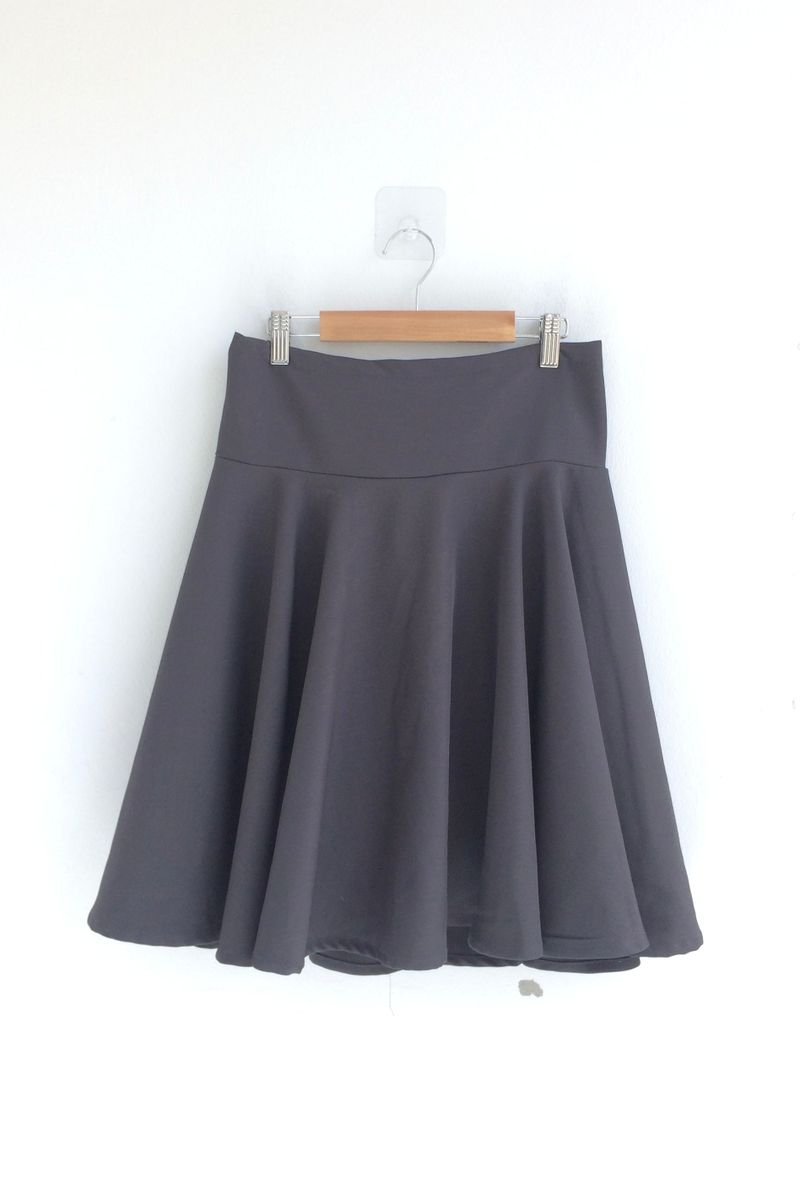 A-line rose flare skirt