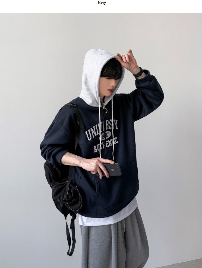 Eyes Two-Tone Over Hoodie