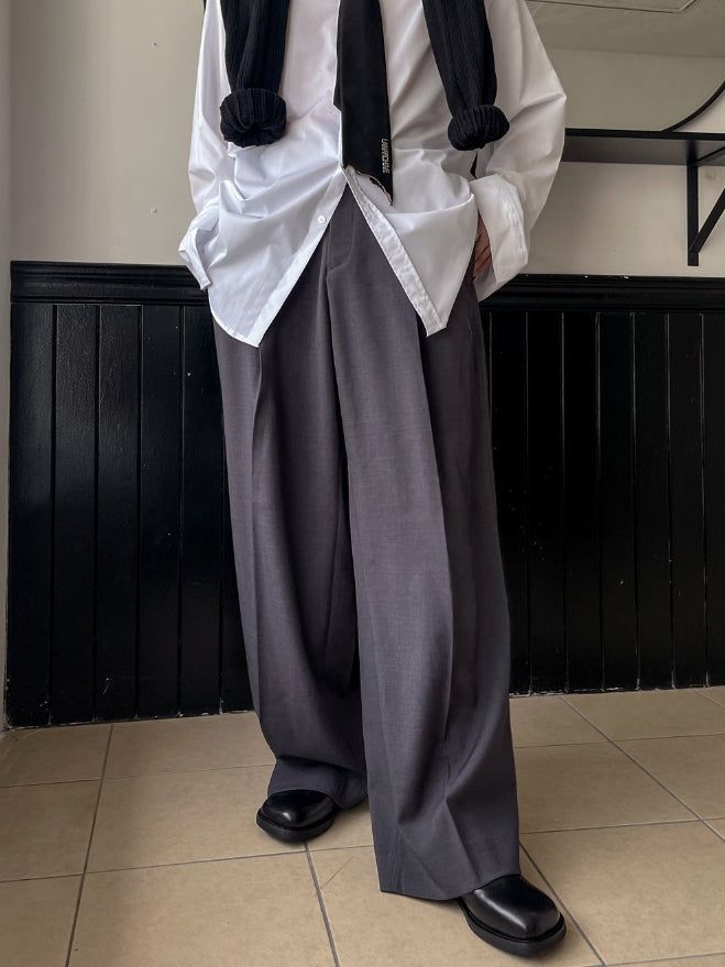 Pauline Scratch Wide Slacks