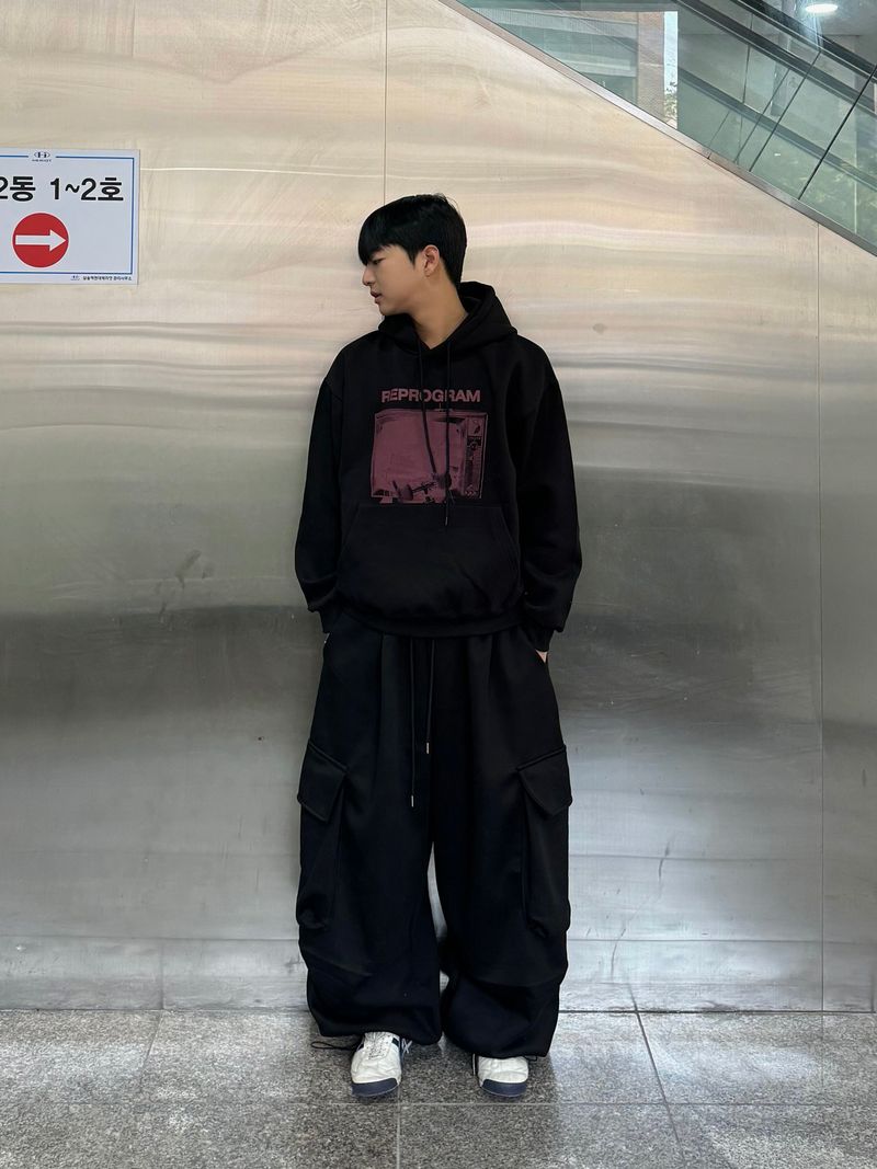  Big wide fleece pants