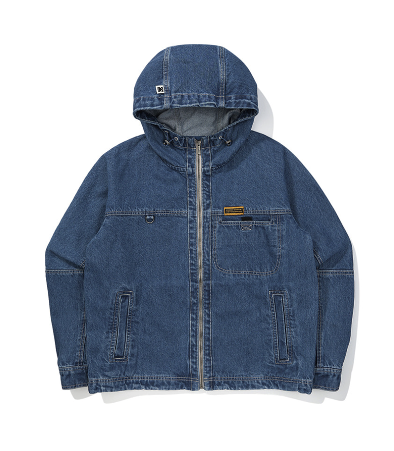 KODAK（コダック）の「Kodakery Denim Hoodie Jacket【BLUE】（Jackets/Outerwear）」