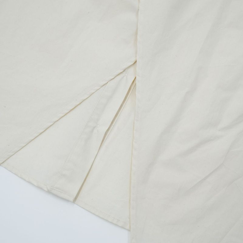 overlap back shirt