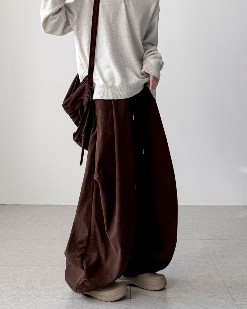 Tama Corduroy Balloon Pants