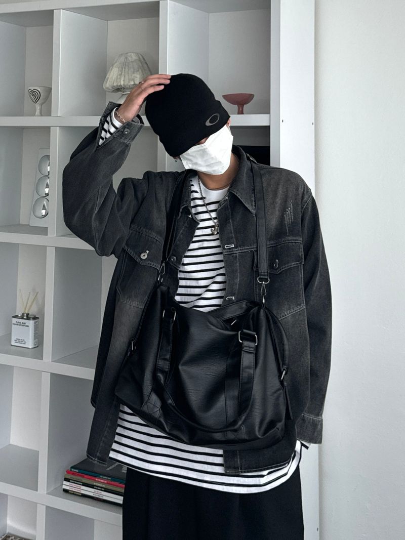 OW Washed Pocket Denim Shirt (2C)