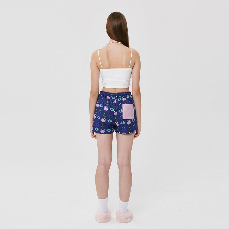(W) Dark Garden PJ Shorts