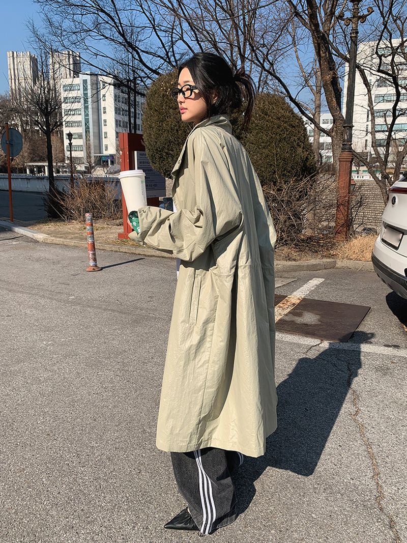 GLOSSY OVER FISHTAIL JACKET (2C)