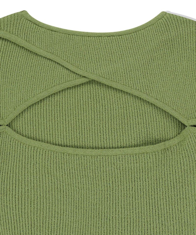 CUT OFF LS KNIT