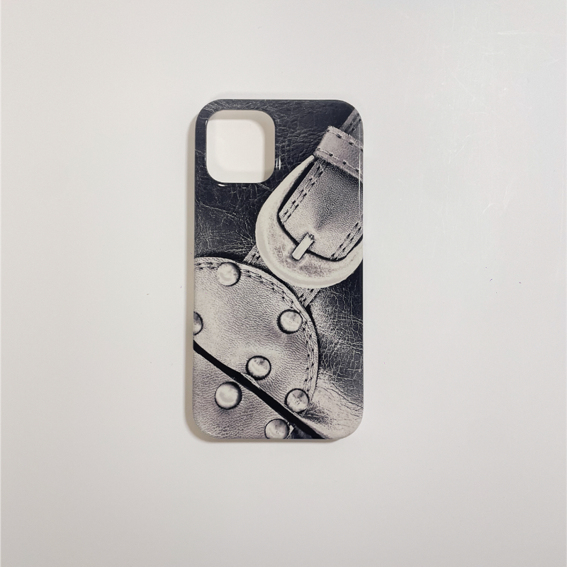 [MADE] stud belt glossy hard phone case (glossy)