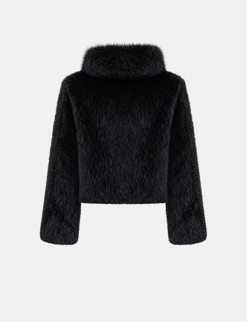 Vera Triple Buckle Fur Jacket