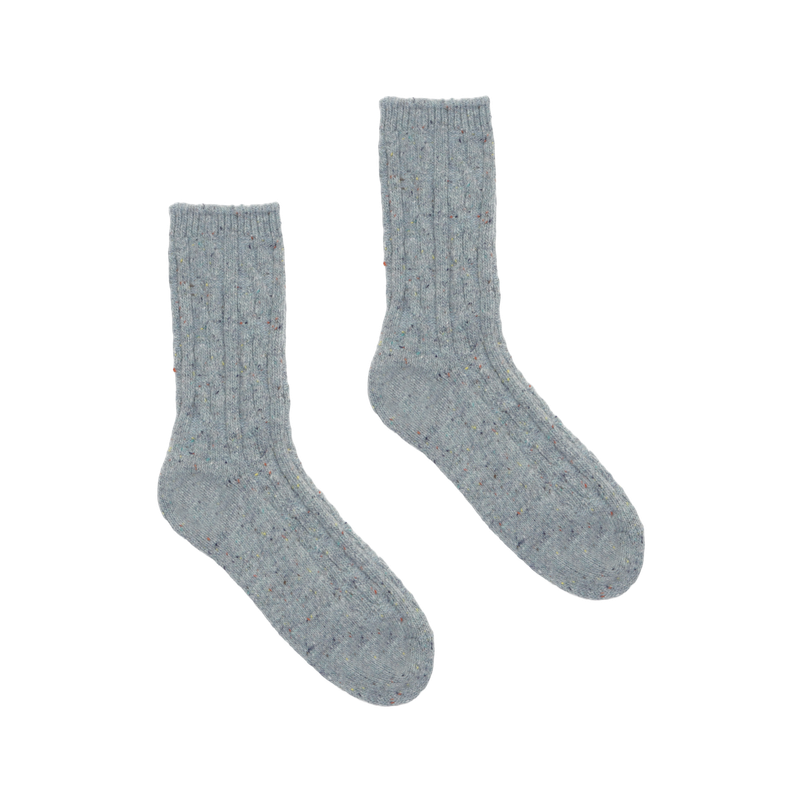 [3EA 1SET] SPECKLED WOOL SOCKS SET