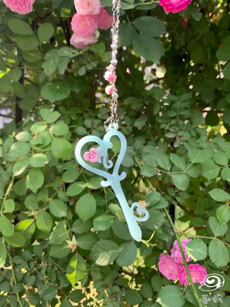 ♬ love key chain necklace (clear ver.) ♬
