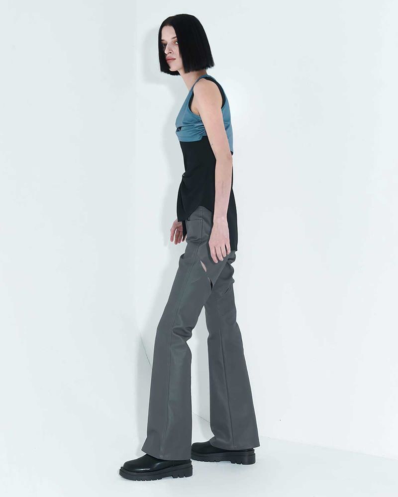 Chain Link Layered Top _ Teal