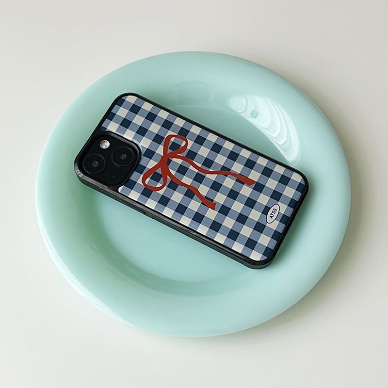 red ribbon epoxy bumper case
