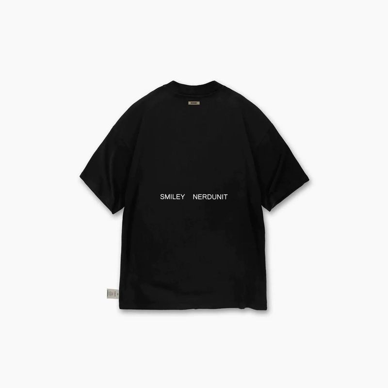 NU x Smiley Nice Day Tshirt | Black