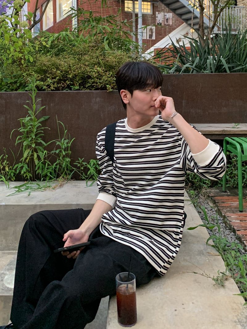 MR Morin Loose fit stripe MTM