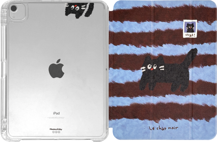 Fluffy Kitten iPad Cover Case