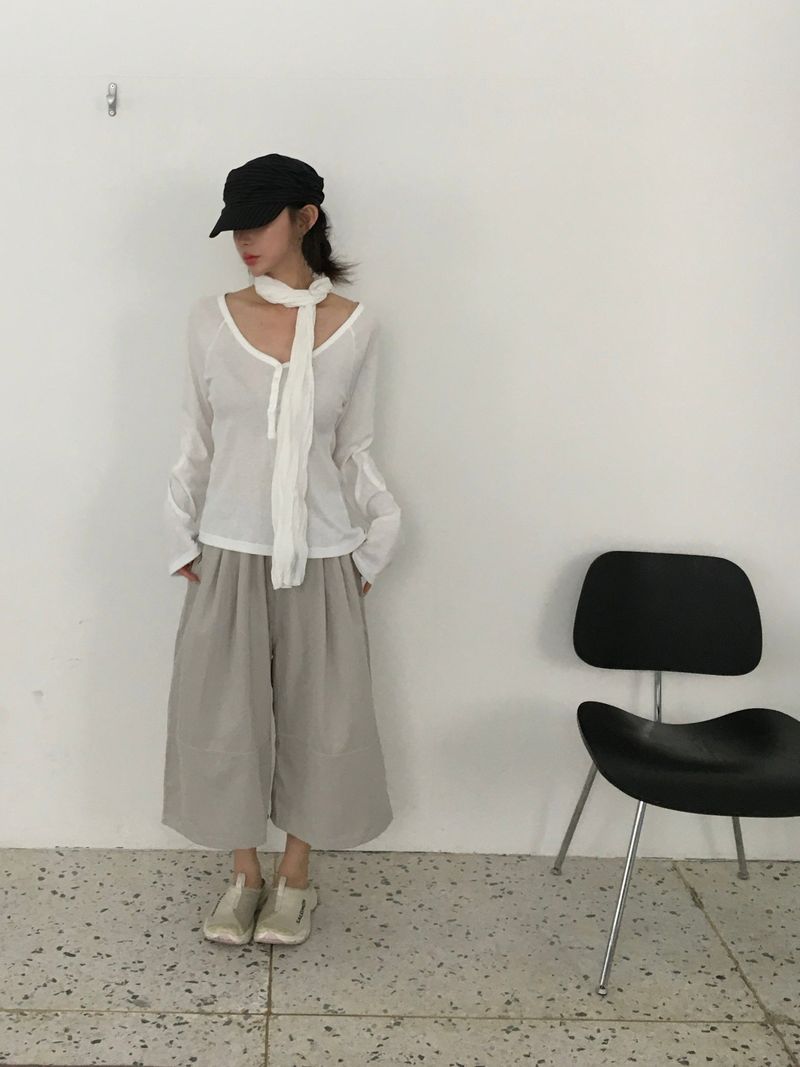 [Project] Ascent Slit Bermuda Banding Pants (3c)