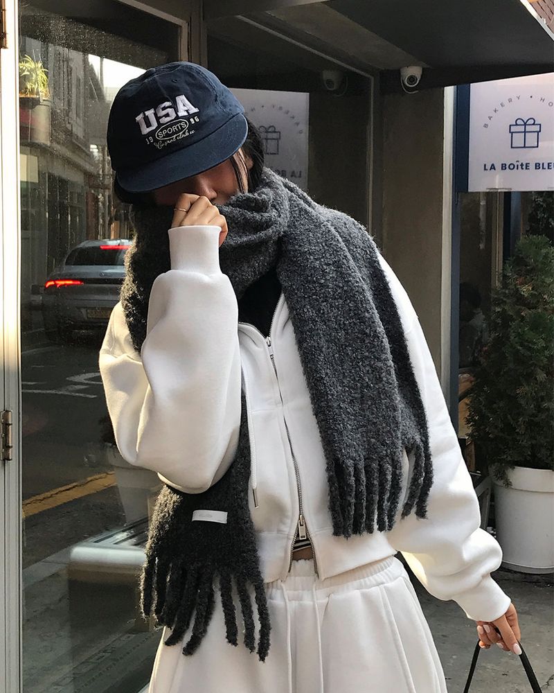 [ORIGINAL] Tibet 2-Way Cropped Hood Zip-Up