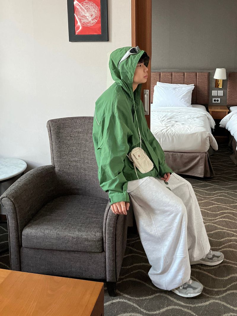 endoor crop hoody JK -1C