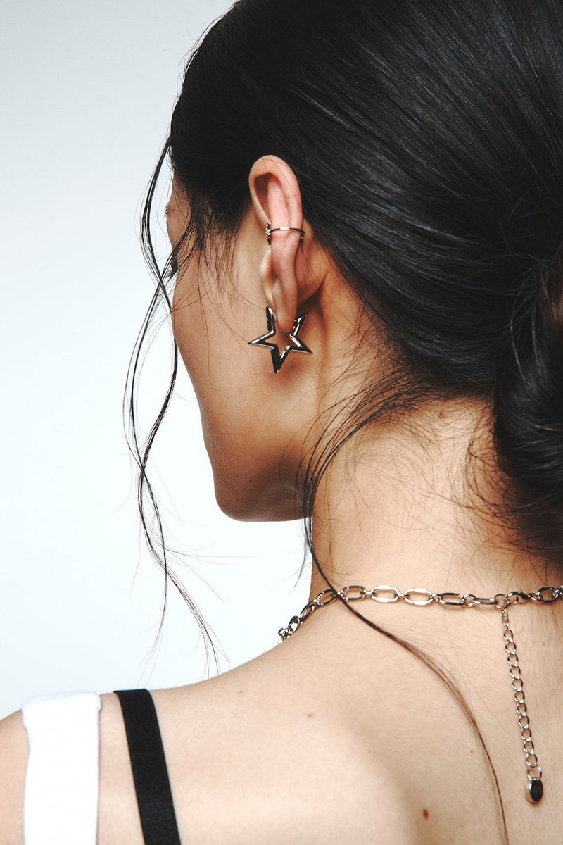TINY STAR EAR CUFF (2PIECE)