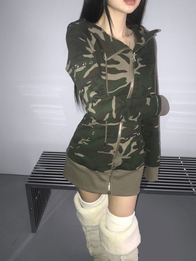 THEAIRTOWN(ザエアータウン)の「camo bomber hz(2 color) (Tops)」
