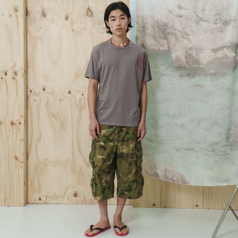 ボテハーフTシャツ / マッドグレー