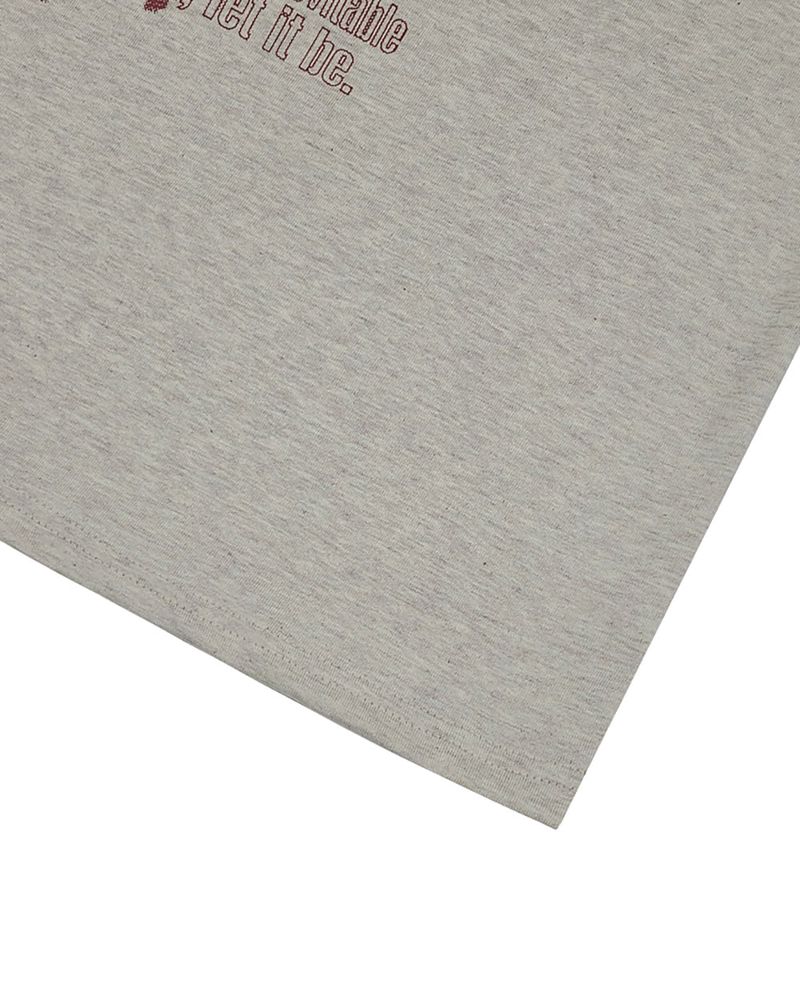 Stamune Printing Raglan Short Sleeve Tee