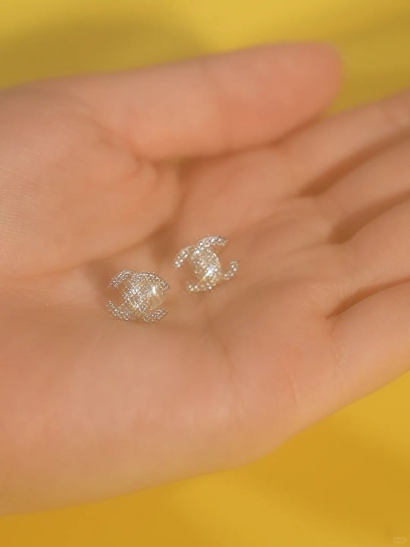 Beautiful double C earrings