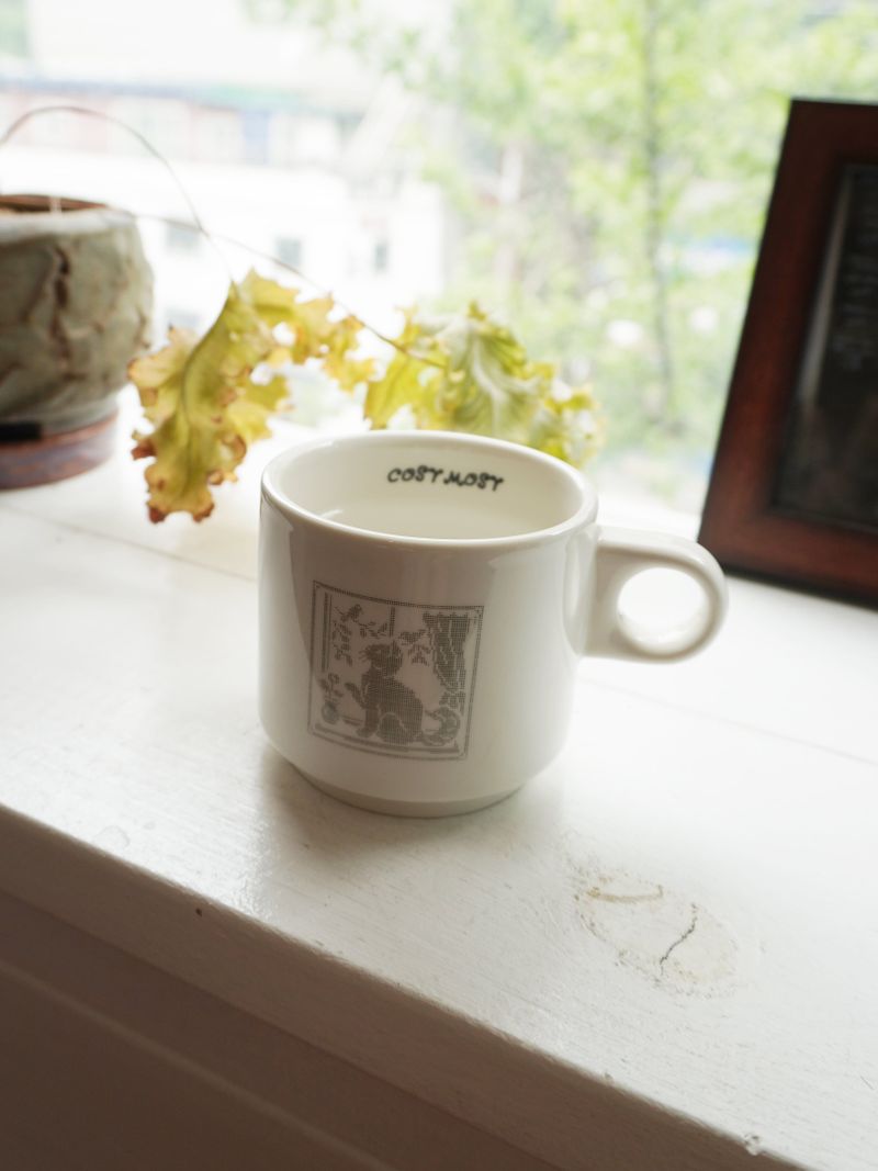 Cosy Stitch Mug - Cat