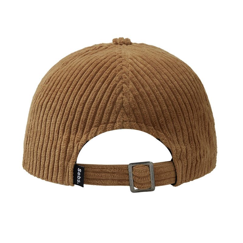 Sebs. CRODULOY ball cap-CARAMEL