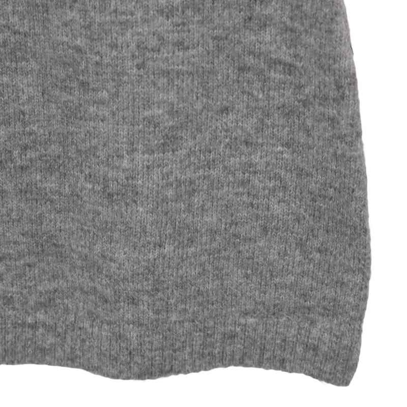 RIBBON PUFF KNIT DRESS (2COLORS)