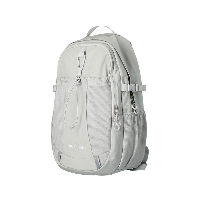 CARABINER MESH BACKPACK / GRAY