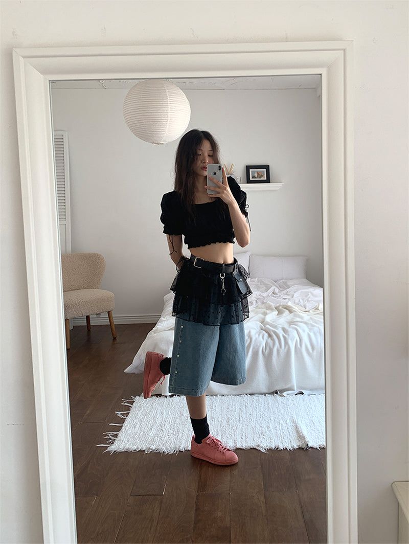 CARAT BERMUDA JEANS