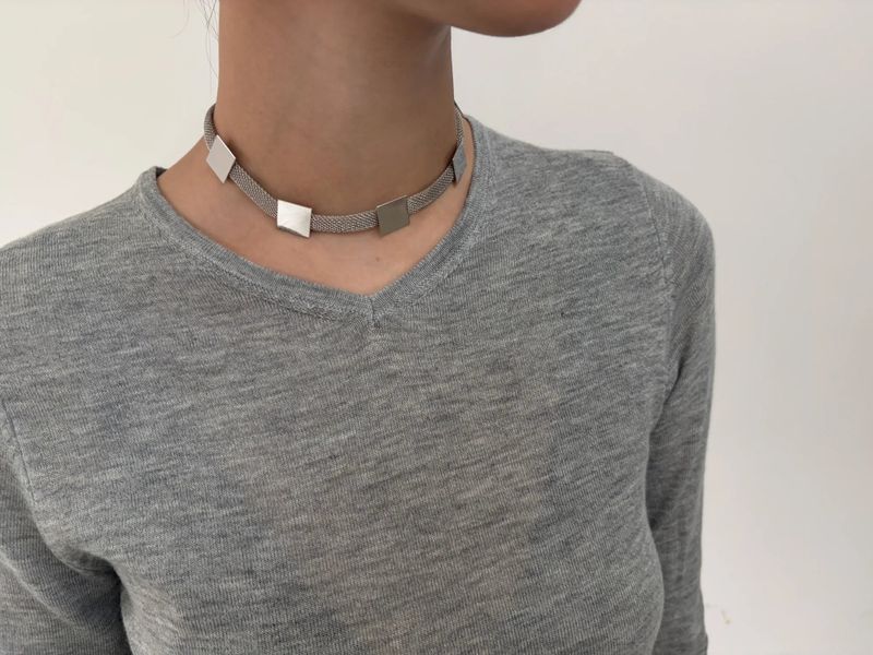 mesh plate choker