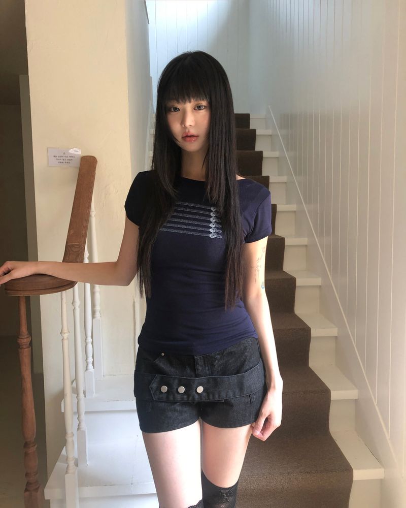 Chiwell Micro Denim Shorts