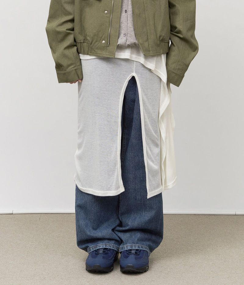 HIFIFNK(ハイファイファンク)の「(W) Sage Wrap Skirt(Skirts)」