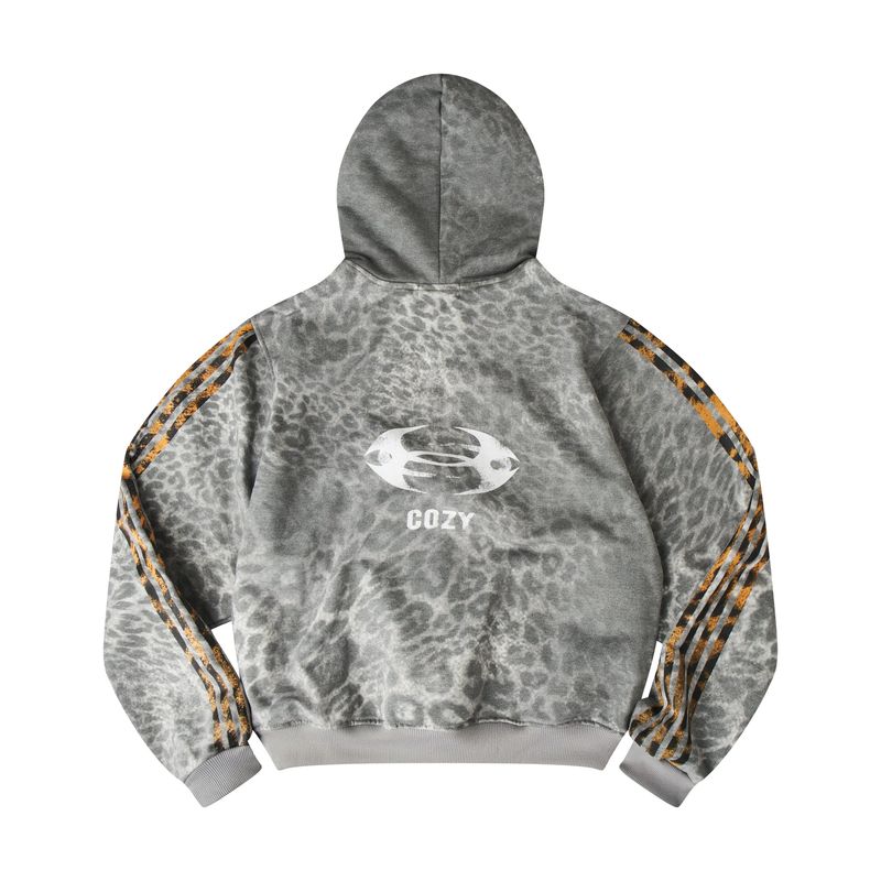 "25 LEOPARD" ROYAL TRACKSUIT - HOODZIP