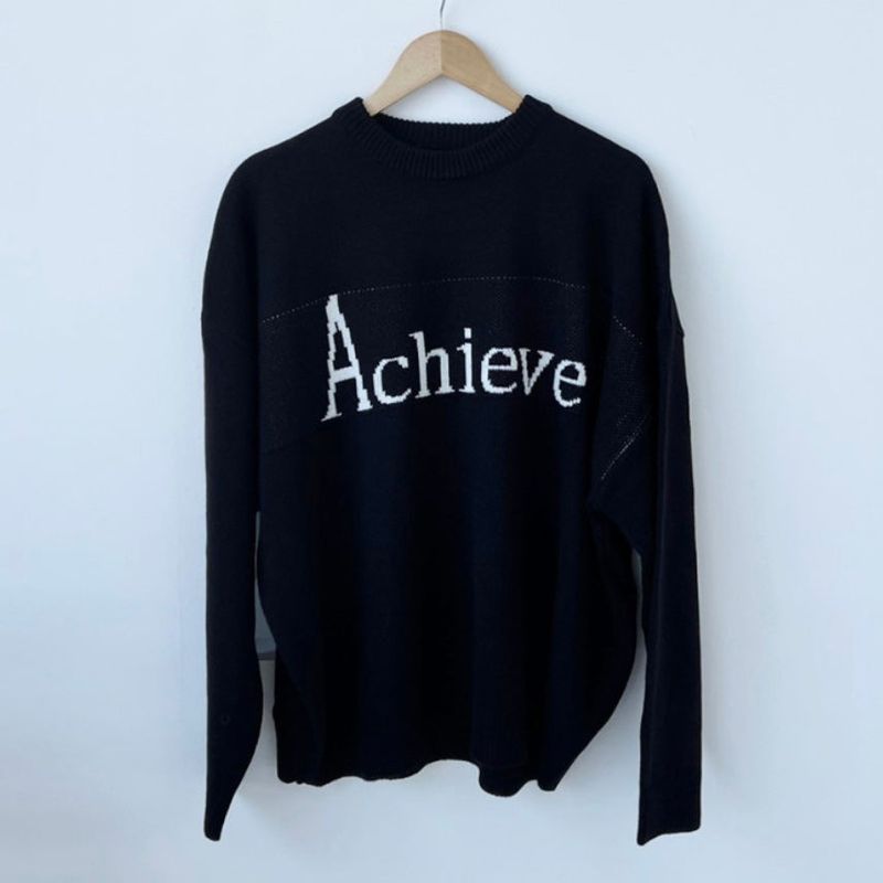 ACHI MILLY ROUND KNIT(4COLOR)