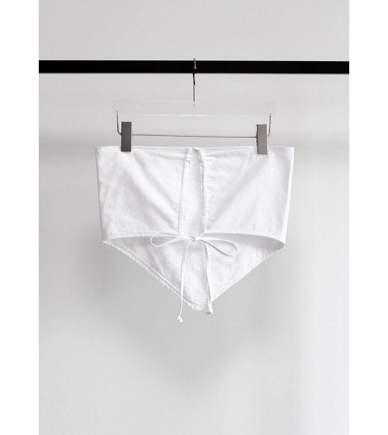 SHIRRING COTTON TOP
