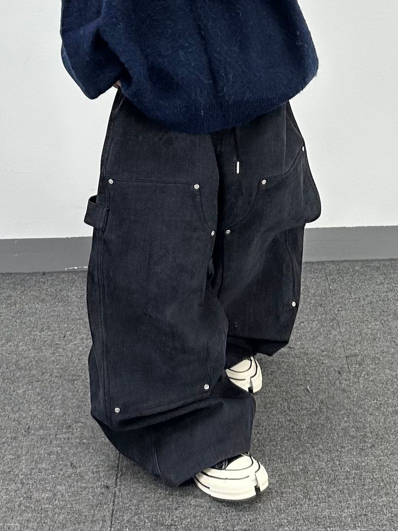 code denim big work pants