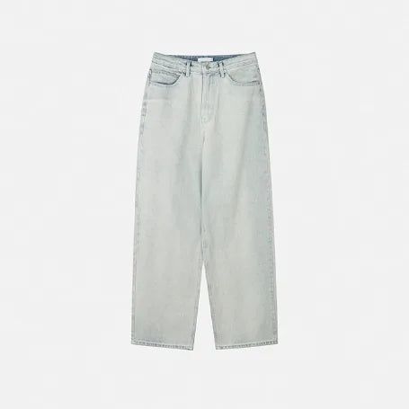 Delf Ice Washed Wide Denim Pants