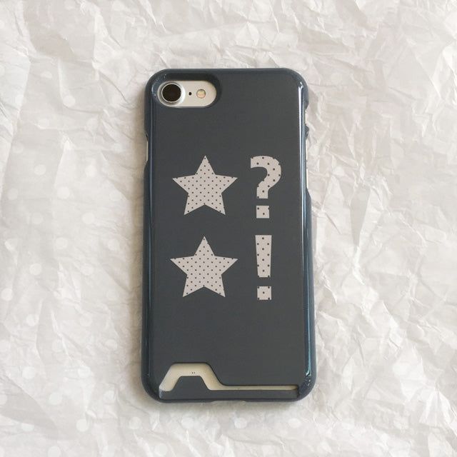 Youth Spirit（ユース スピリット）の「(Copy of) ドット スター モカ カードウォレット グロッシー ハードケース（スマホグッズ/小物）」