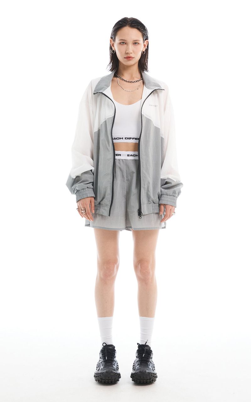 LOGO BAND SHORTS_GRAY